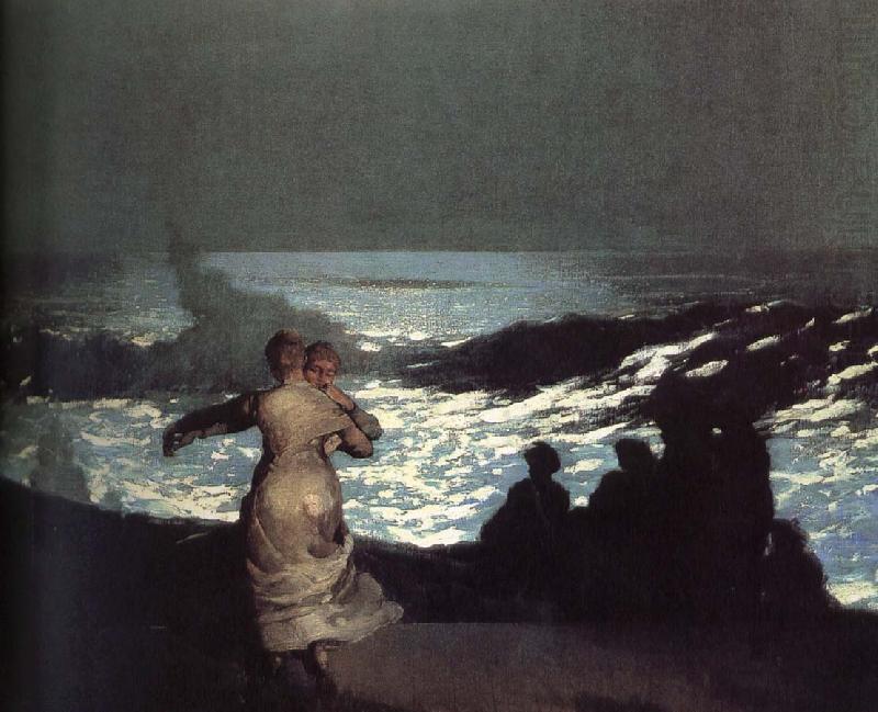 Winslow Homer A summer night china oil painting image